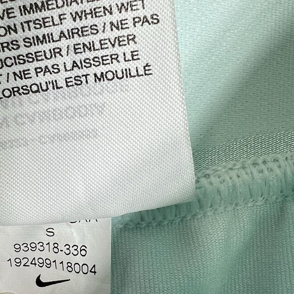 Nike Court Dry Flouncy Tennis Skort Skirt Aqua Green Women’s Small 939318-336 - Picture 11 of 13